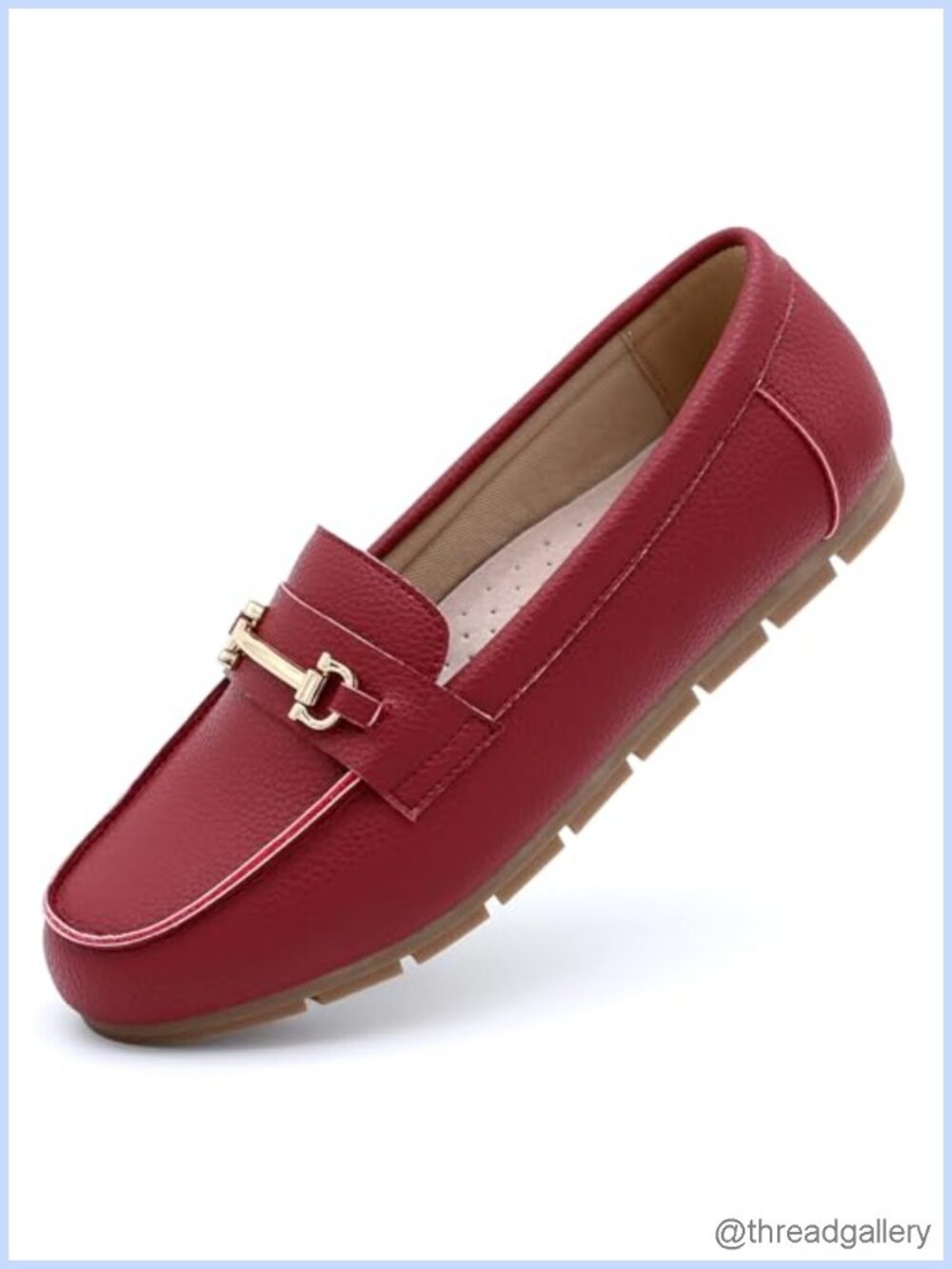 Genuine Leather Loafers Women Slip On Driving Mocc Comfortable Work Shoes